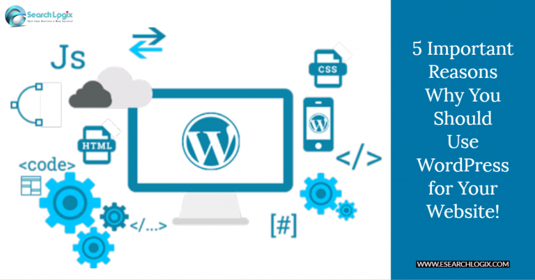 5 Important Reasons Why You Should Use WordPress for Your Website