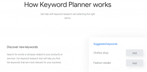 Keyword Planner