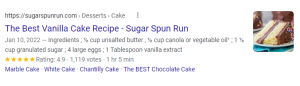 search result for - cake recipe