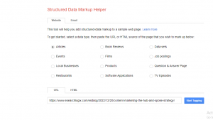 structured data