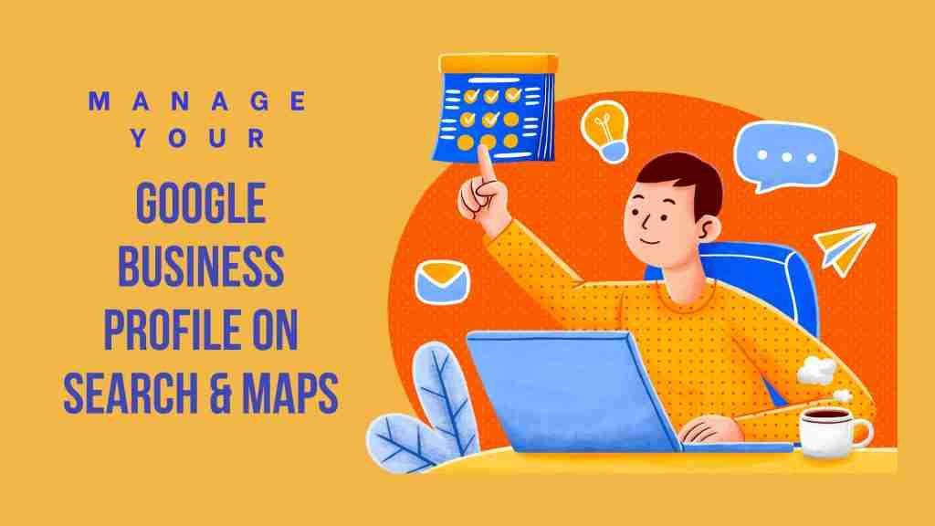 Google Business profile on search and maps