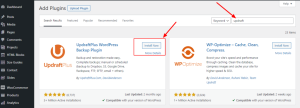 UpdraftPlus plugin from WordPress