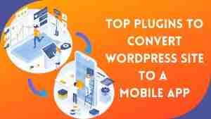 WP Plugins to Convert WordPress Site to a Mobile App